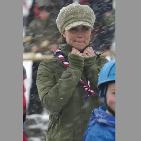 Really Wild Green Tweed Newsboy Bakerboy Hat, Replikate Kate Middleton - Picture 5 of 7